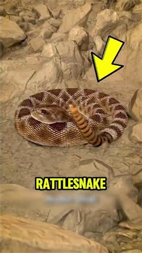 The Truth Behind a Rattlesnake's Rattle 😳🐍