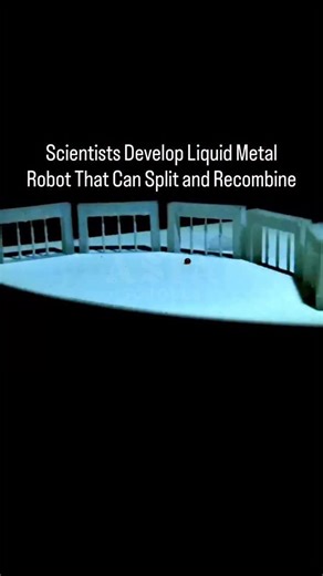 Asia Scrolls | World & Tech News on Instagram: "Scientists Develop Liquid Metal Robot That Can Split and Recombine Researchers have unveiled a new robot made entirely of liquid metal, with no rigid components. The prototype can divide into smaller pieces to perform tasks, then merge back into its original form without losing material, while also repairing itself if its structure is damaged. Currently produced at a millimeter scale, these liquid robots are envisioned for future use as micro drug