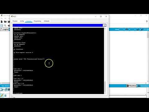 PacketTracer - Configure a Cisco Router with a Console line to allow telnet connections