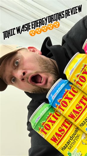 TasteBudBro on Instagram: "Toxic Waste Energy Drink Review ☢️ Big disappointment, I was expecting some like Warhead sour flavor but got Welch’s flavors instead 🙃 Thanks for the recommendation @ivankarlovicmusic 🔥 Let me know below what you want me to try next!! #foodreview #snacks #nofilter #tastetest #drinks #snackreview #taste #toxicwaste #sour #fruity"