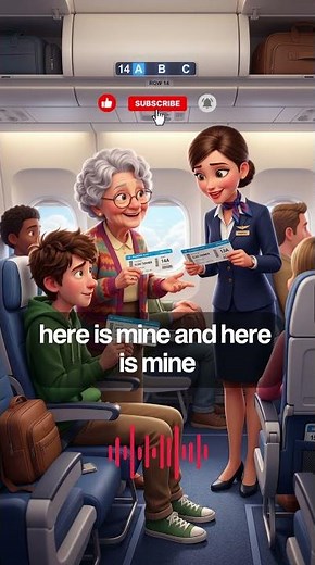 Easy English conversations | On the airplane