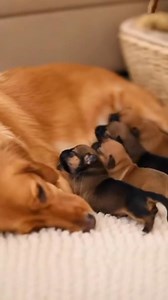 A warm and tender dog family moment | Dog Saves Cat Channel