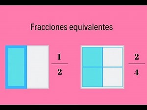 Fracciones equivalentes Explicación numérica y gráfica