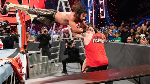 15K views · 180 reactions | Seth Rollins, Rey Mysterio, Kevin Owens e Finn Bálor si affrontano in un Fatal 4-Way Ladder Match per determinare il No. 1 Contender al WWE Title di Big E. Puoi rivedere questo e altri video d'archivio della WWE quando vuoi sul WWE Network: https://network.wwe.com/ | WWE Italia | Facebook