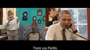 Obama participó en un programa cómico de la televisión cubana
