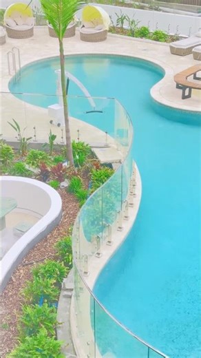 Pool Tiling at Infinity Park Project #sydneytiler #pooltiling #commercialpool