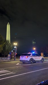 D.C. Lights - United States Secret Service Police and Washington D.C. Metropolitan Police Department Unit shutting down streets outside of the White House during a landing of the Marine One Presidential Helicopter in May 2025. | Northern Virginia Police Cars