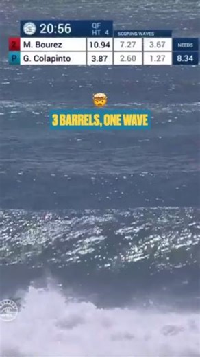 the 10 pt triple barrel Griffin Colapinto 🗓️ The Bonsoy #GoldCoastPro kicks off on May 3. GWM Australia Experience Gold Coast | World Surf League