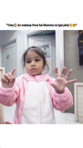 Tuba👰 Ko Krna h Makeup Mumma ne lgai pitai 💄🤗😍 #armaanmalik #payalmalik #kritikamalik #shorts