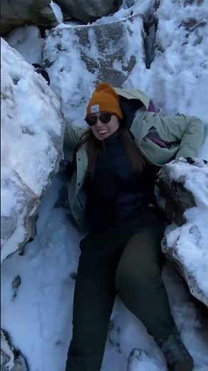 Epic Winter Hike - The Crack - Killarney #killarneyprovincialpark #killarney #hiking #hikingtrails
