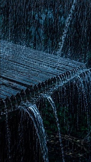 Heavy Rain on Tin Roof for Sleeping 🌧️ | Fall Asleep Fast | No Thunder
