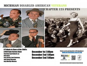 Local DAV Chapter 125 Hosts USO Style Variety Show