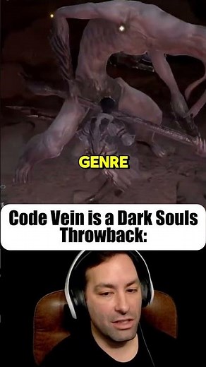 Code Vein's combat reminds me of Dark Souls