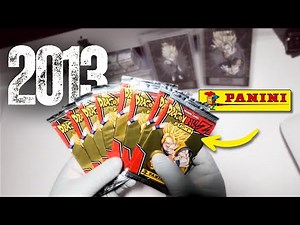 Opening 8 Dragon Ball Z VINTAGE Trading Card Packs 2013 FUSION By Panini