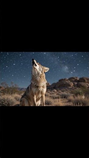 Coyote Sounds of Howling and Barking | Canis latrans Sounds #wolf #coyote #animalsounds #fox #ai