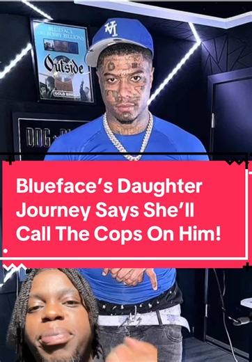 Blueface's Daughter Journey Threatens to Call Police