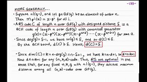 V7a: Introduction to Reed-Solomon codes (Error-Correcting Codes)
