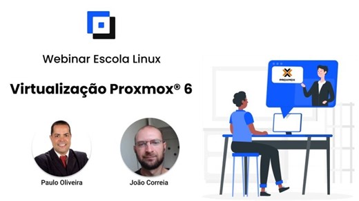Webinar Escola Linux - Virtualização com Proxmox® 6 | Escola Linux Treinamentos