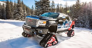 GMC All Mountain concept turns snow and steep gradients into a playground