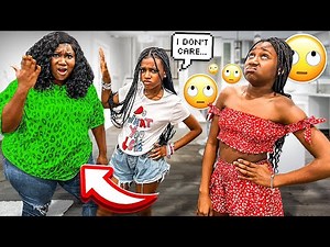 BEING DISRESPECTFUL TO SALLY AND MY MOM TO SEE THEIR REACTION