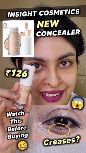 (📌Read Comment) Insight Cosmetic No Smudge Concealer Honest Review