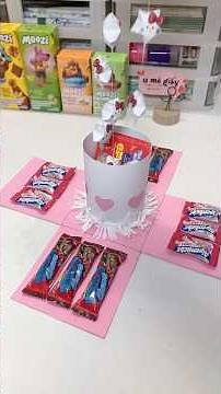 Làm hộp quà tặng bạn thân trước khi nghỉ hè 💦🪴💫#diy #crafting #gift #hoptaccungmoozi