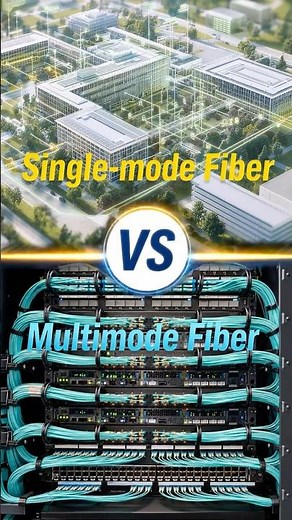 Single Mode vs Multimode: Which Fiber Do You Need?#Cabling #shorts