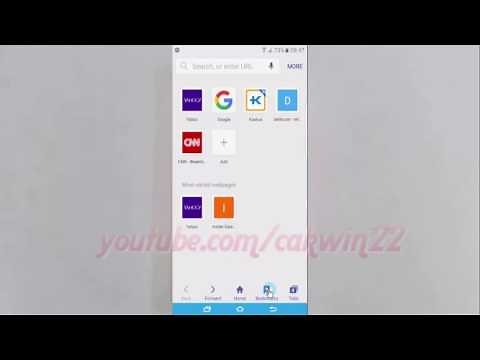 Samsung Galaxy S7 Edge : How to Clear history in Internet Browser (Android Marshmallow)