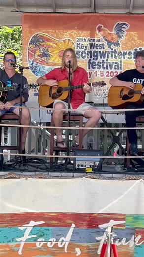 2.3K views · 28 reactions | Happy Key West Songwriters Festival! Now in its 28th year, the festival has drawn 200 musicians to the island this week. ‌Shows take place at venues across the island and run through Sunday. ‌Schedule keywestsongwritersfestival.com ‌Michael Blades/contributed #localmediamatters #keywest #livemusic #concerts #islandlife #songwriter #musicindustry #festival #events #localnewspaper #acousticguitar | The Keys Weekly Newspapers | Facebook