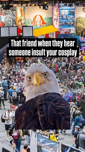 We all have that cosplay friend...and we love em! We've all experienced someone who doesn't understand our cosplay or doesn't like our cosplay. That's fine. There's probably things about their lives that we don't understand. Don't take their head off, don't choose anger. Just explain to them that cosplay is an art form that you love, probably like things they love. #cosplaycommunity #cosplaylove #cosplaylife #cosplayfan #cosplayfandom #cosplaytok #cosplayfyp #cosplayreel #cosplayreels #cosplayme
