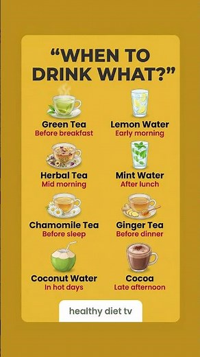 5 Simple TRICKS to Boost Your Health with Timing of Tea and Other Drinks