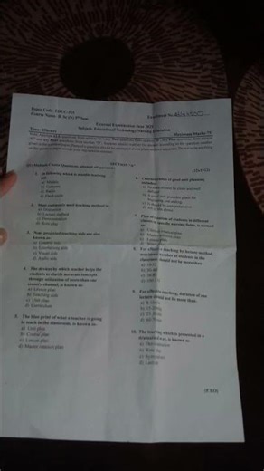 educational technology subject in 5 thsem