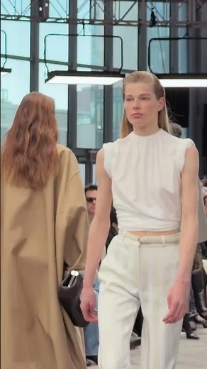 The finale. An intimate view of the Calvin Klein Collection Fall 2026 runway show.