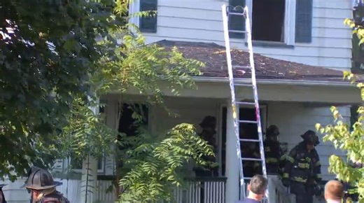 Crews battle fire at abandoned home on Pullman Avenue