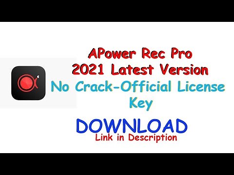 ApowerREC Screen Recorder Full Version Free with Official License Key 2021