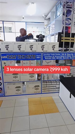 Solar 4g and also wifi solar camera available. Suitable for your farms and homes outdoors. #solarcamera #homesecurity #security #cctv #yasaftechcentre