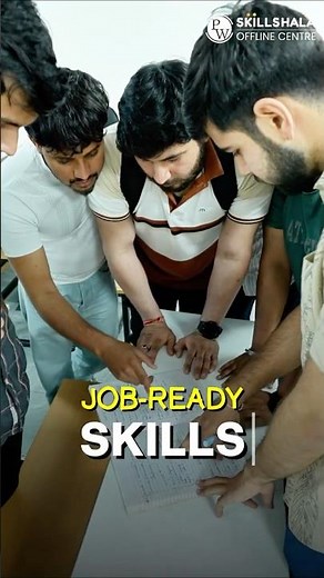 Build Job-Ready Skills at PW SkillShala | Offline Learning