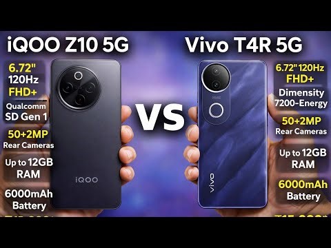 Best Midrange 5G Phone? iQOO Z10 5G vs Vivo T4R 5G Honest Comparison