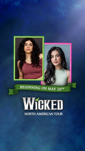 Wicked the Musical | Join us in welcoming Jessie Davidson as Elphaba and Zoe Jensen as Glinda to the National Tour of #WICKED beginning May 20! Visit our link... | Instagram