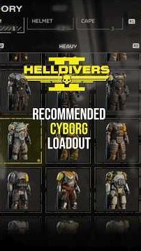 Best Loadout vs Cyborgs on Cyberstan 👀 (Helldivers 2)
