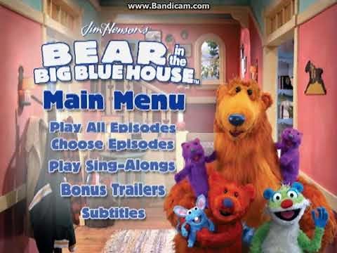 Opening to Bear in the Big Blue House Visiting the Doctor with Bear 2001 DVD