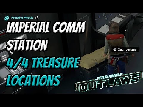 Imperial Comm Station - All 4/4 Treasure Locations | Star Wars Outlaws