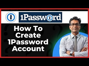 How To Create 1password Account