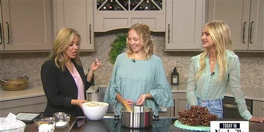 Wanna Spoon and Dot's Place Bakery demonstrate how to make Puffed Wheat Squares