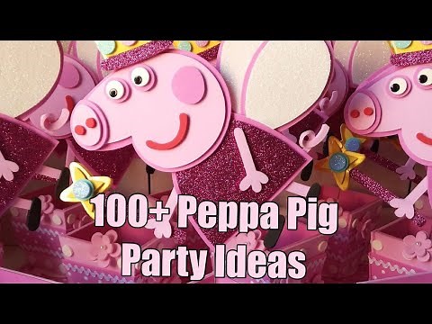 100+ Peppa Pig Party Ideas/ DIY Decor, Treats, and Much More!!