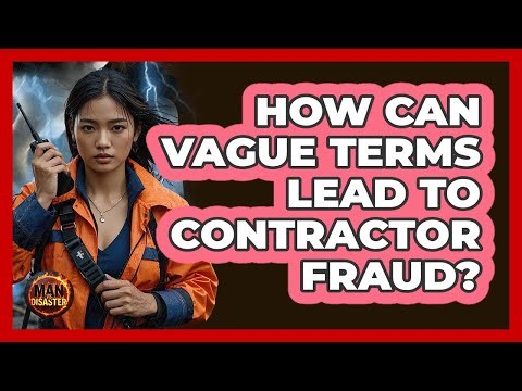 How Can Vague Terms Lead to Contractor Fraud?
