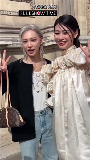 Felix and Lisa Share a Cheek-to-Cheek Kiss #skz #straykids #felix #blackpink #lisa #lisamanoban