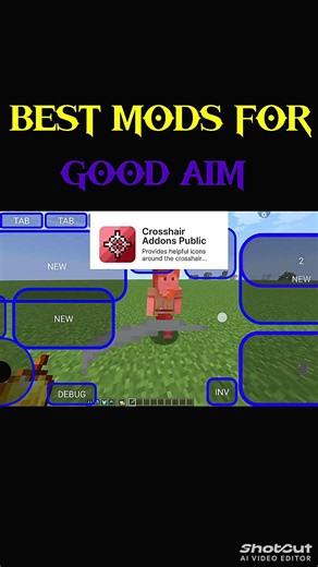 🎯 Best Mods for Good Aim in Minecraft Java Mobile! 🔥