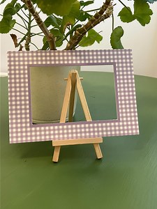 Gingham Picture Frame Mat Board: Classic Home Decor - Etsy