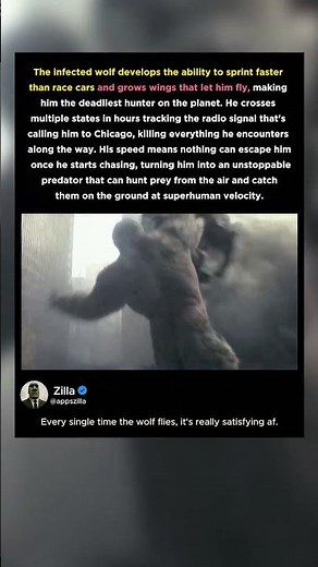 The Winged Wolf in Rampage (2018) Is an Apex Nightmare 😱 | Nothing on Earth Could Escape Him